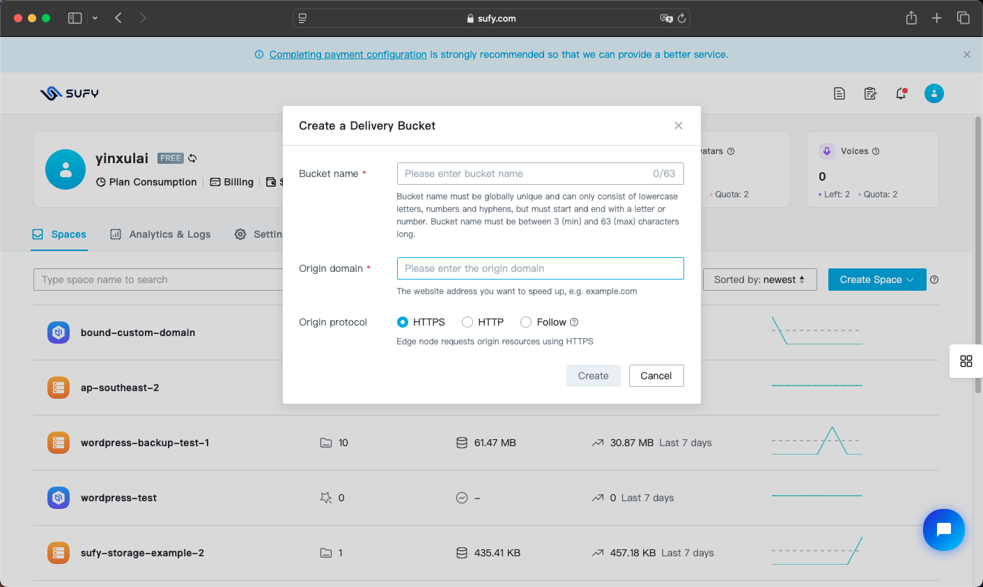 Configure Basic Information